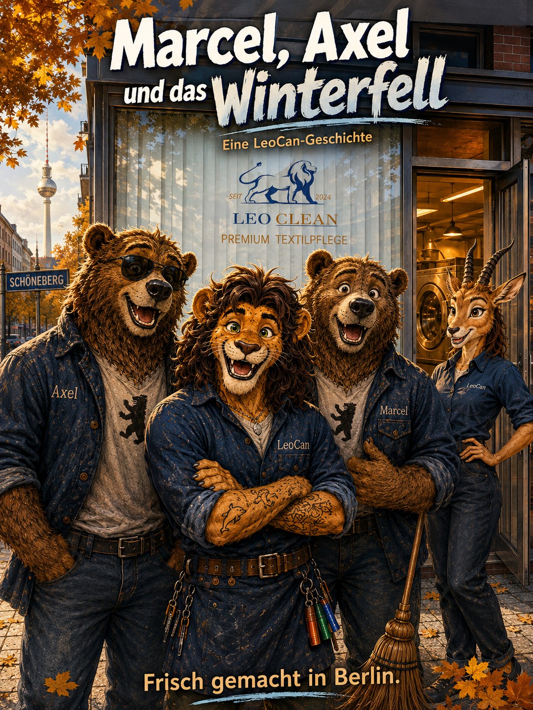 Marcel, Axel und das Winterfell
